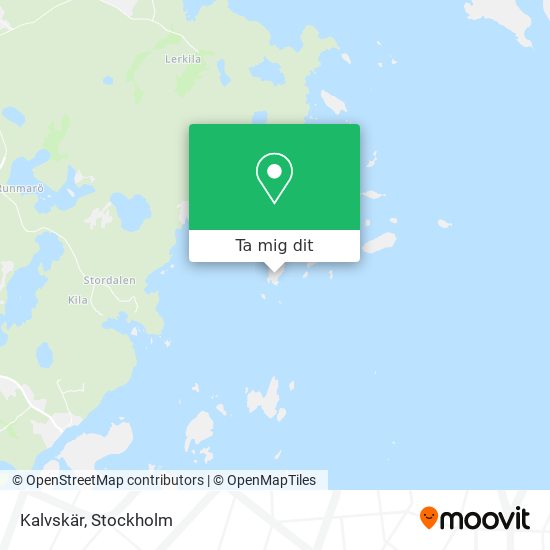 Kalvskär karta