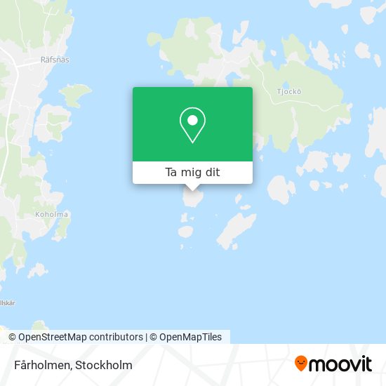 Fårholmen karta