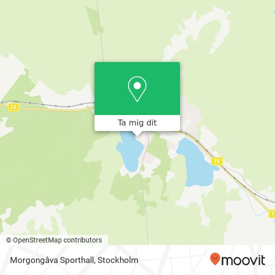 Morgongåva Sporthall karta