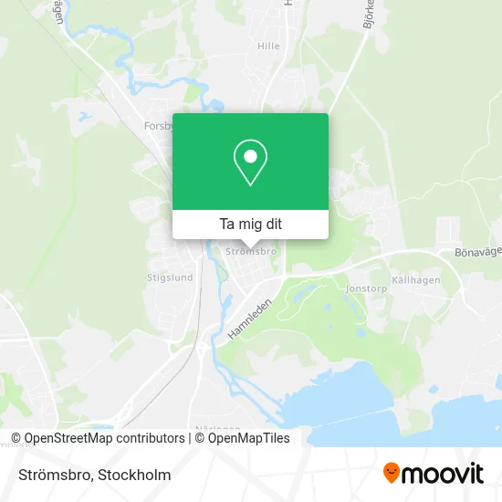 Strömsbro karta