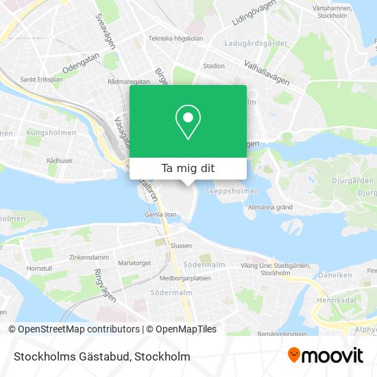 Stockholms Gästabud karta