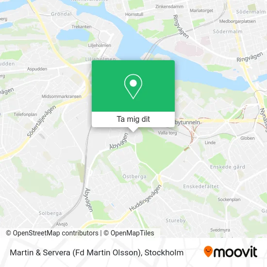 Martin & Servera (Fd Martin Olsson) karta
