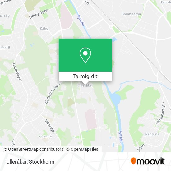 Ulleråker karta