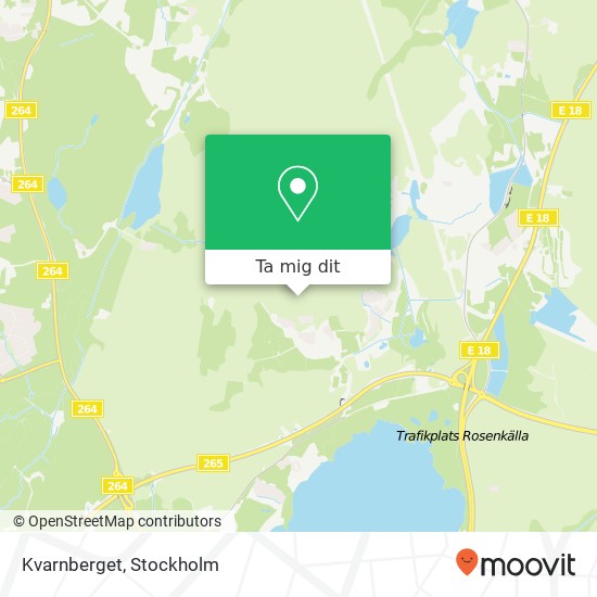 Kvarnberget karta