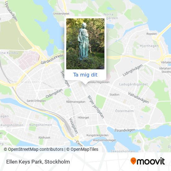 Ellen Keys Park karta