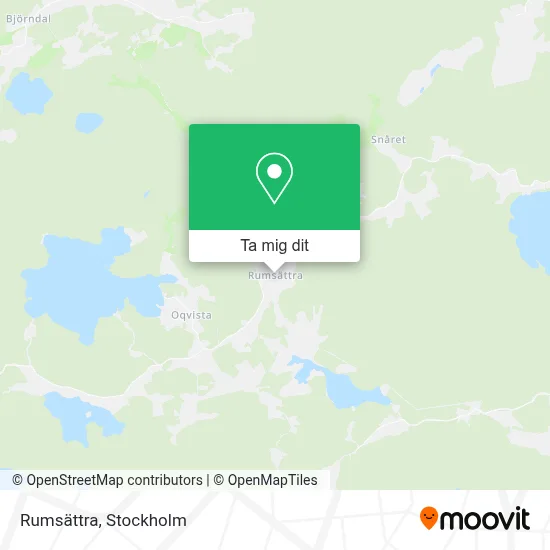 Rumsättra karta