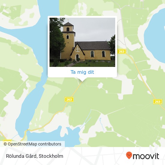 Rölunda Gård karta