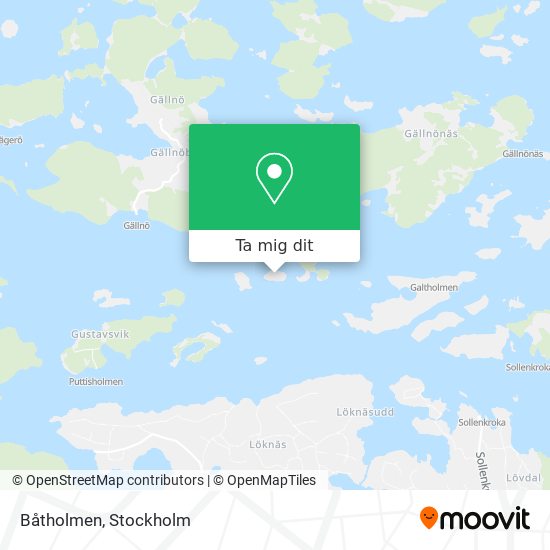 Båtholmen karta