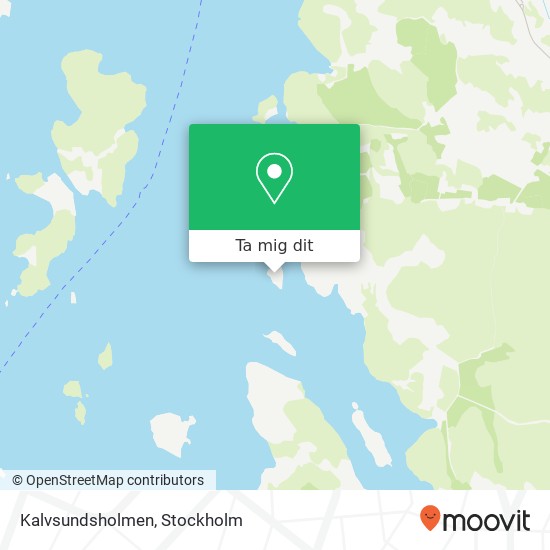 Kalvsundsholmen karta