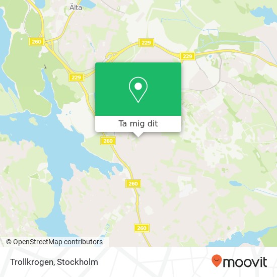 Trollkrogen karta