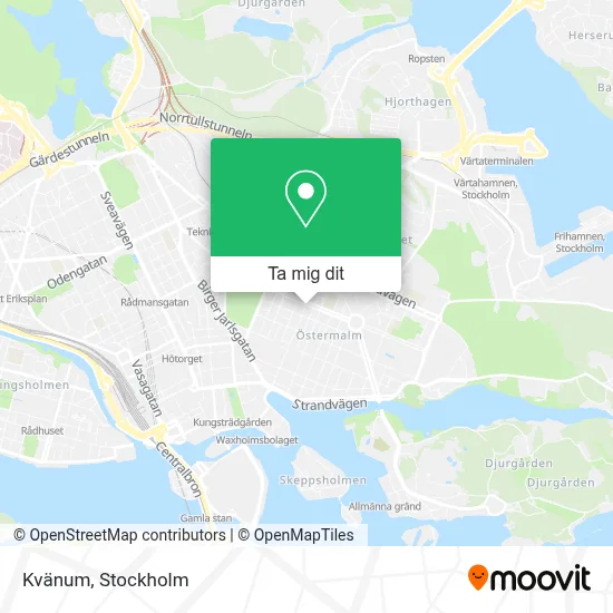Kvänum karta