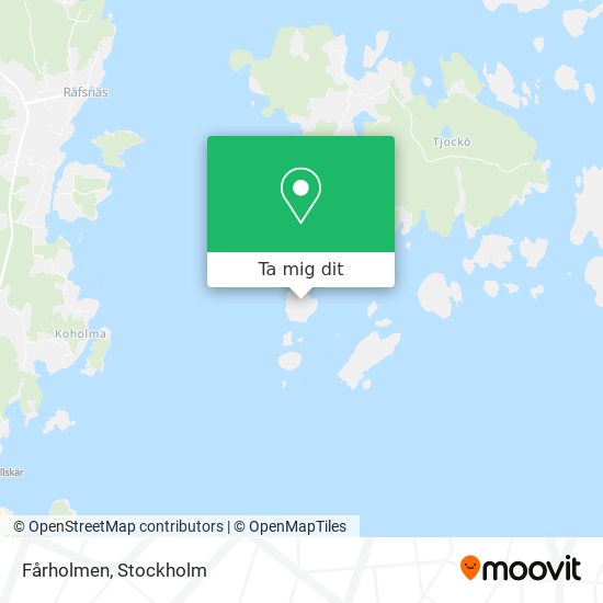 Fårholmen karta