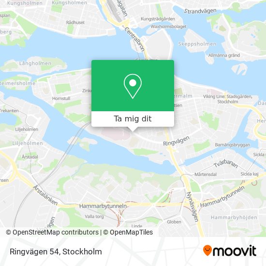 Ringvägen 54 karta