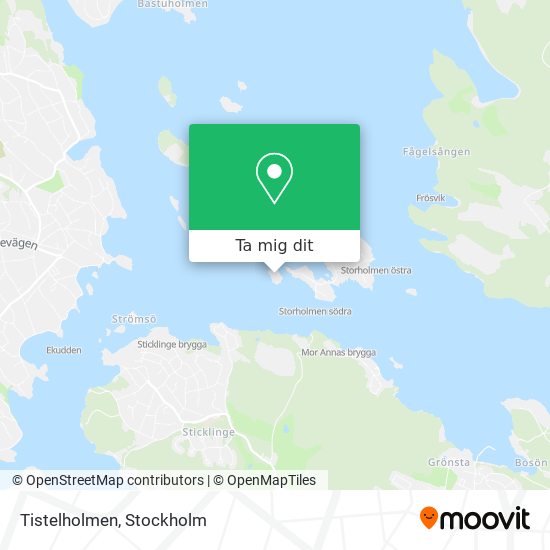 Tistelholmen karta