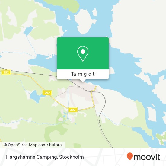 Hargshamns Camping karta