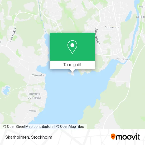 Skarholmen karta
