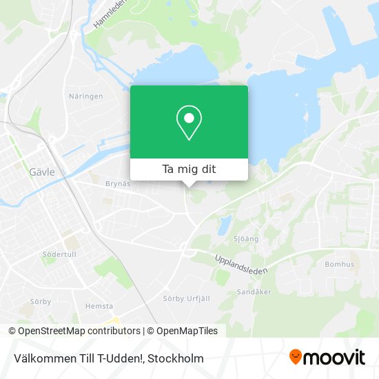 Välkommen Till T-Udden! karta