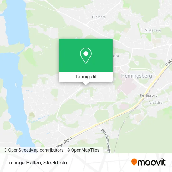 Tullinge Hallen karta