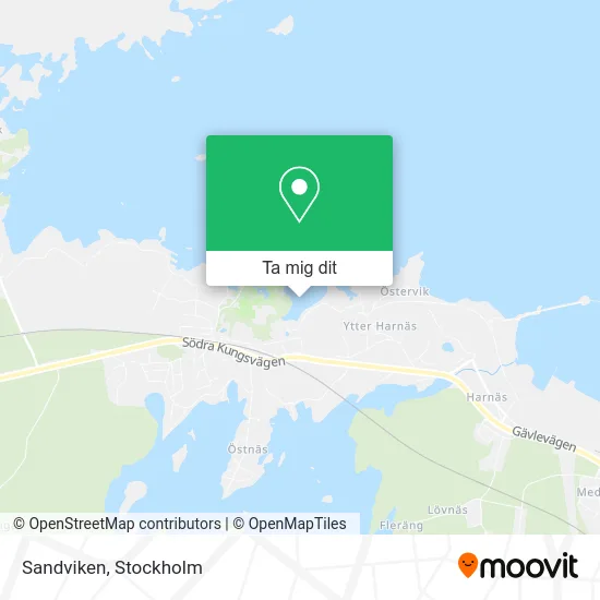 Sandviken karta