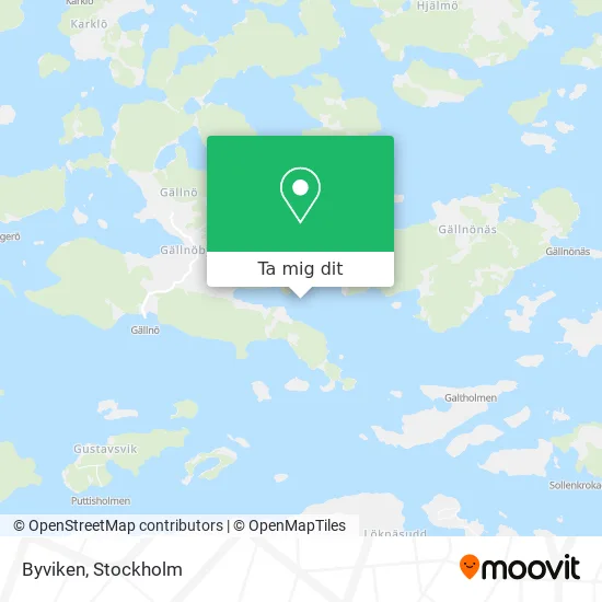 Byviken karta