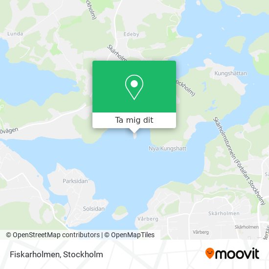 Fiskarholmen karta