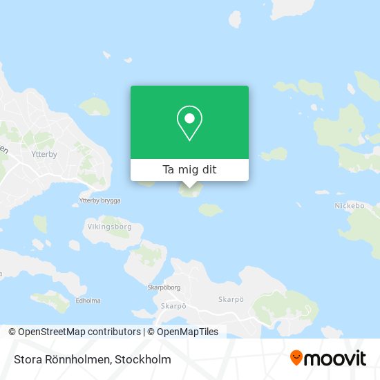 Stora Rönnholmen karta