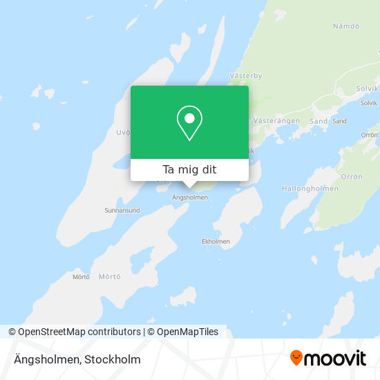 Ängsholmen karta