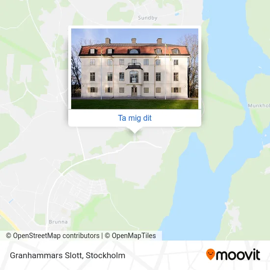 Granhammars Slott karta