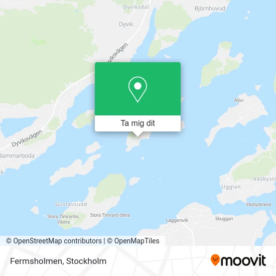 Fermsholmen karta