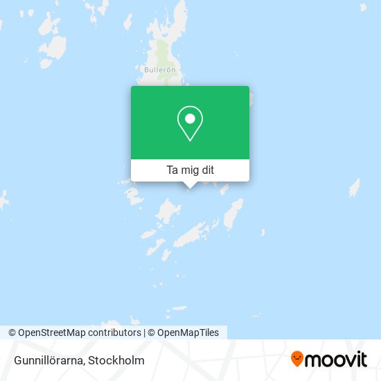 Gunnillörarna karta