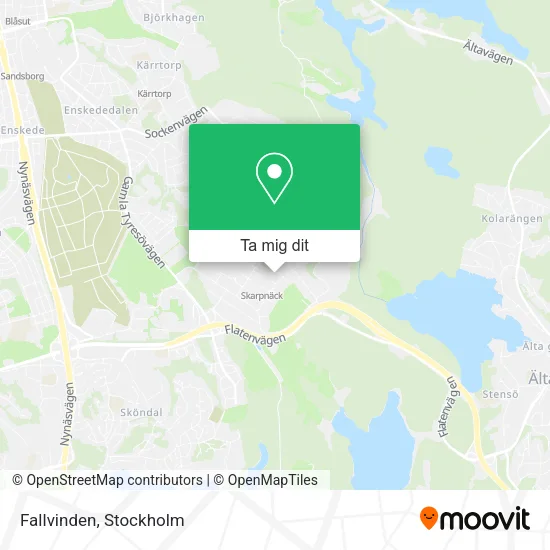 Fallvinden karta