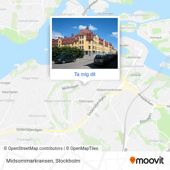 Midsommarkransen karta