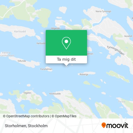 Storholmen karta