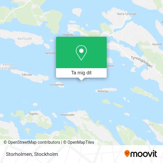 Storholmen karta