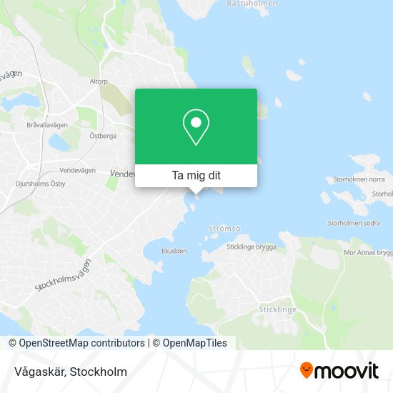 Vågaskär karta
