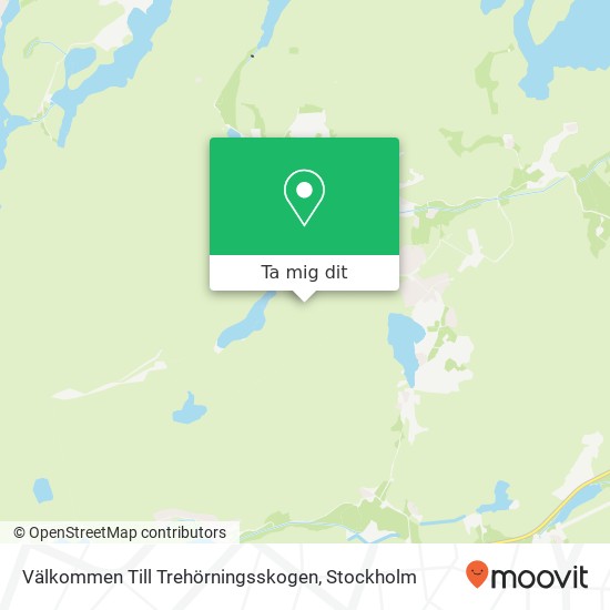 Välkommen Till Trehörningsskogen karta