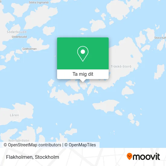 Flakholmen karta