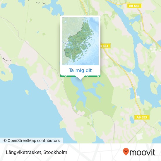 Långviksträsket karta