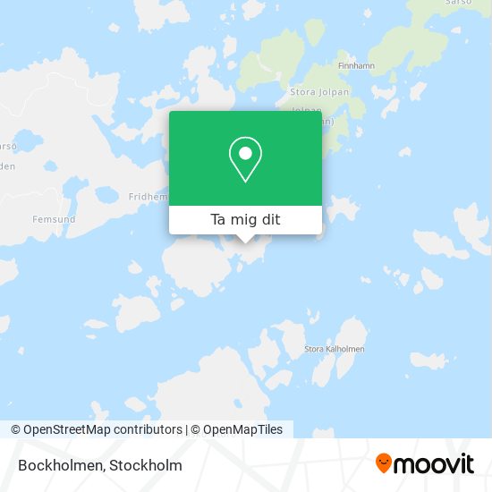 Bockholmen karta