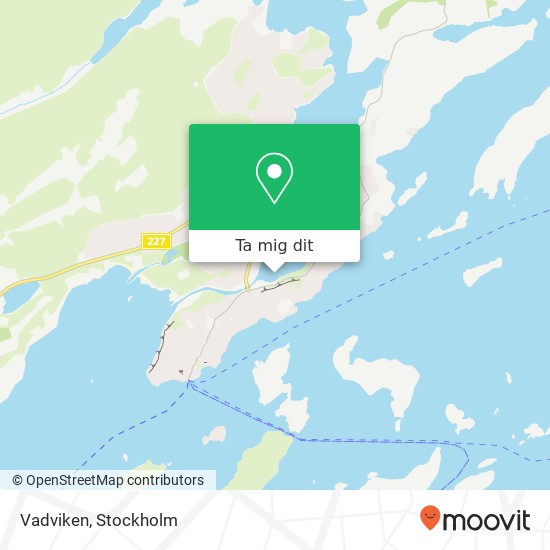 Vadviken karta