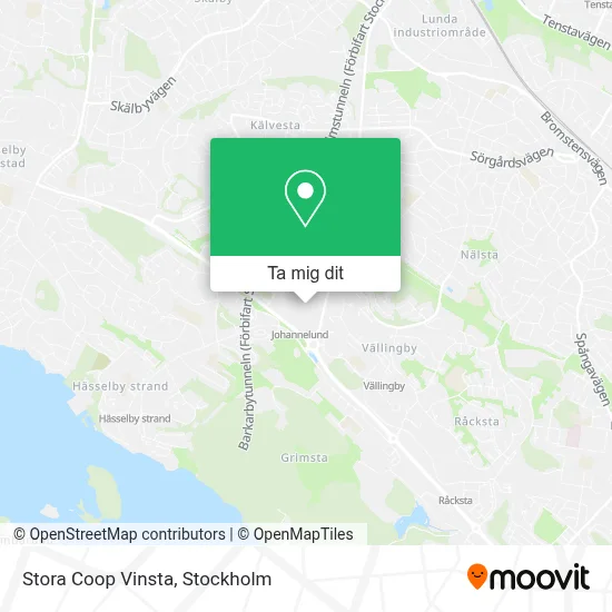 Stora Coop Vinsta karta