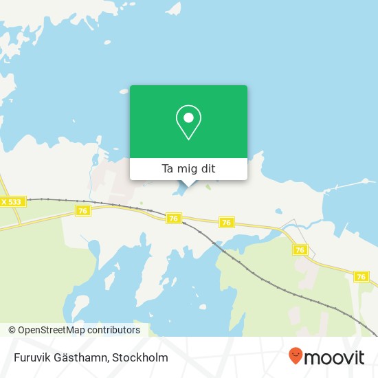 Furuvik Gästhamn karta