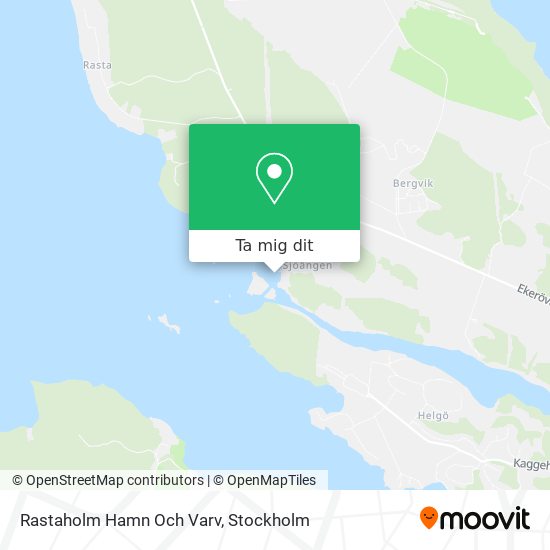 Rastaholm Hamn Och Varv karta