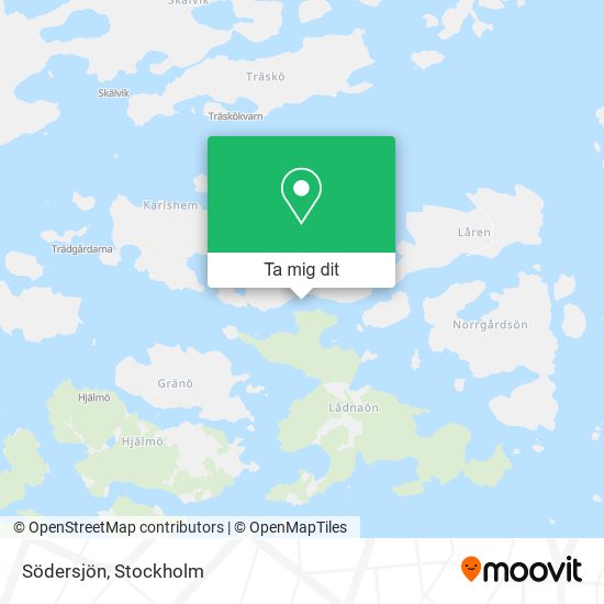 Södersjön karta