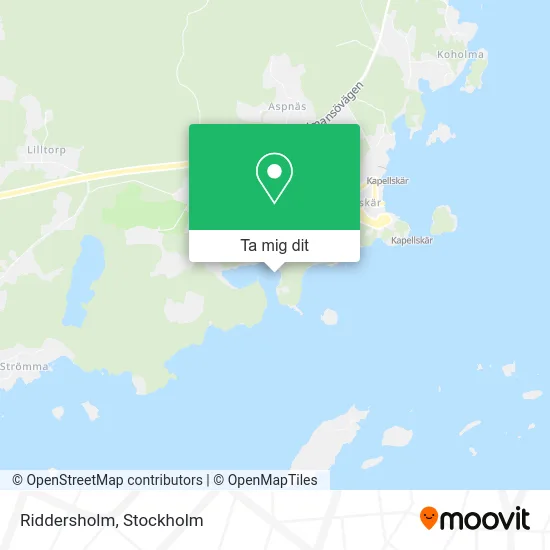 Riddersholm karta