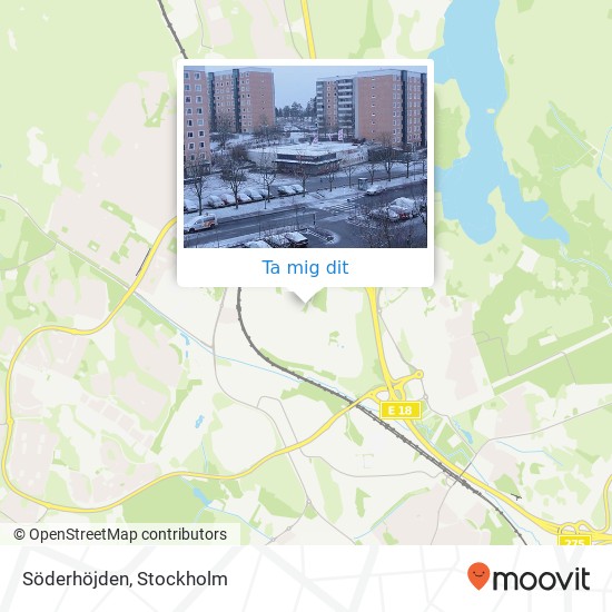 Söderhöjden karta