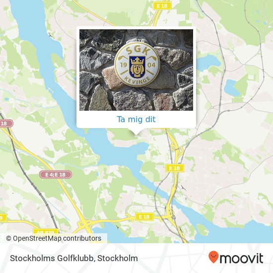 Stockholms Golfklubb karta