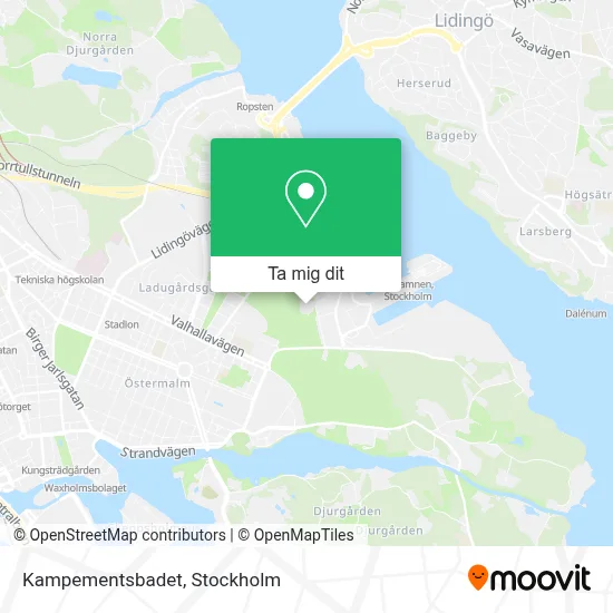 Kampementsbadet karta