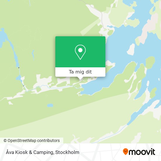 Åva Kiosk & Camping karta
