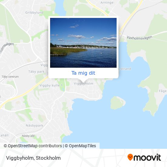 Viggbyholm karta